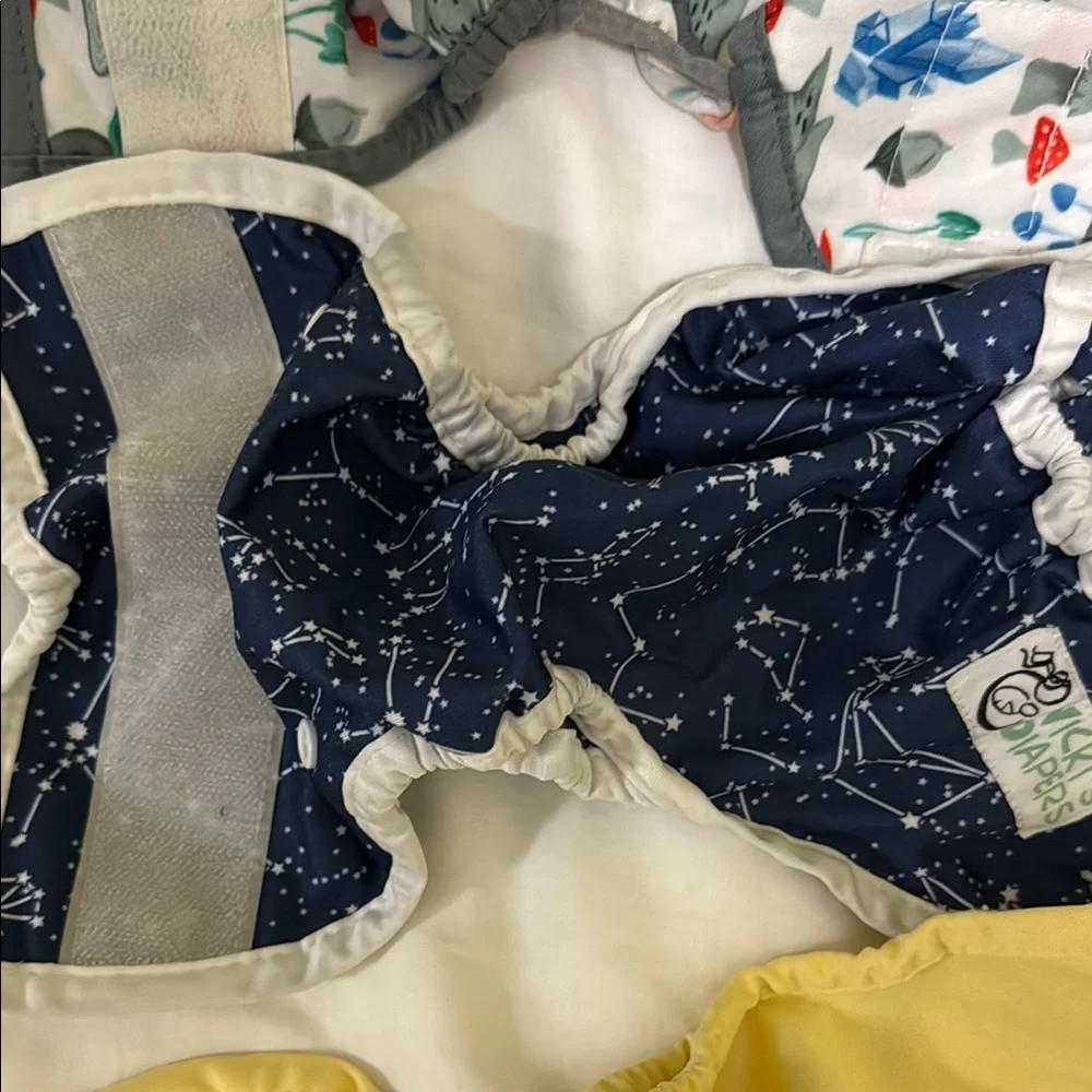 Nicki’s diaper Cloth Diaper Set of 7